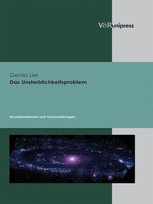 cover image of Das Unsterblichkeitsproblem